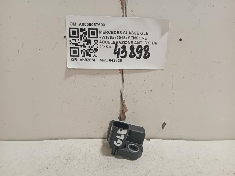 Sensore Accelerazione ANT DX A0009057600 Mercedes Classe GLE W166 2015