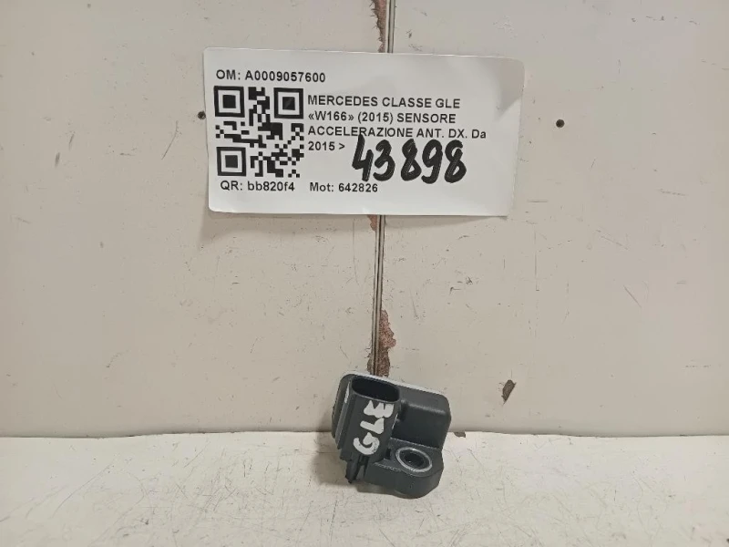 Sensore Accelerazione ANT DX A0009057600 Mercedes Classe GLE W166 2015