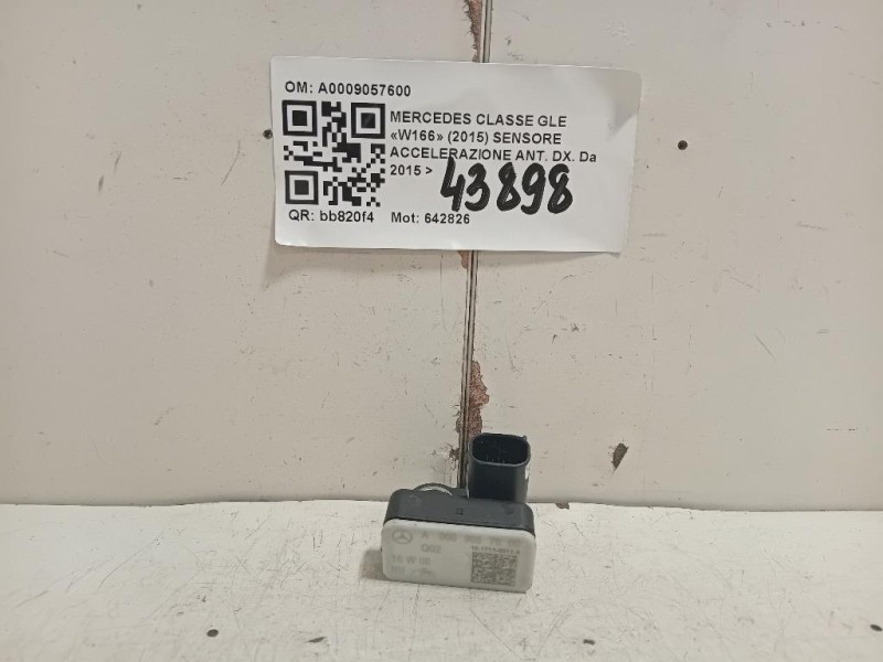 Sensore Accelerazione ANT DX A0009057600 Mercedes Classe GLE W166 2015