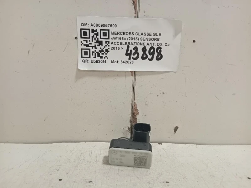 Sensore Accelerazione ANT DX A0009057600 Mercedes Classe GLE W166 2015