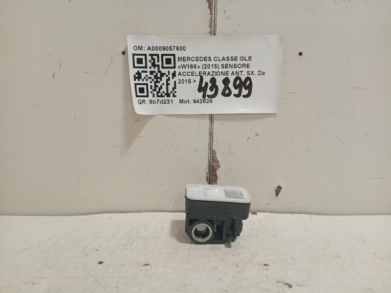 Sensore Accelerazione ANT SX A0009057600 Mercedes Classe GLE W166 2015