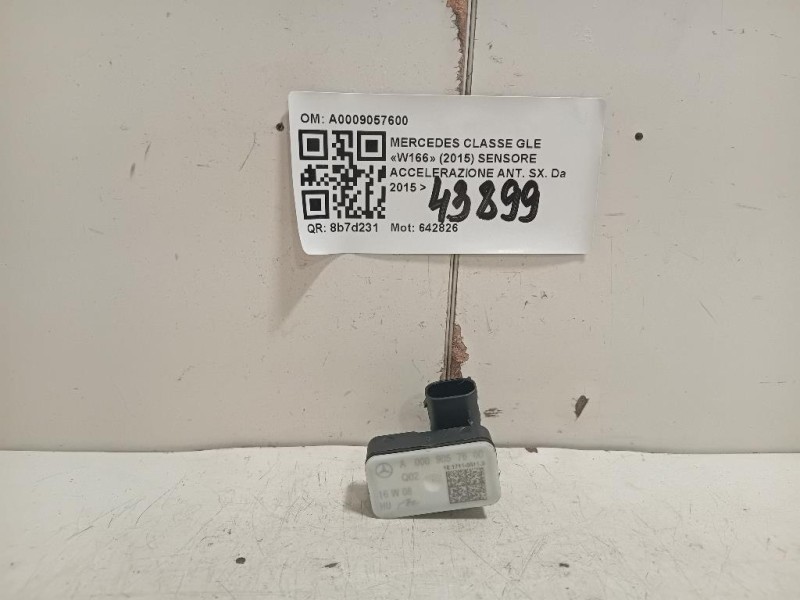 Sensore Accelerazione ANT SX A0009057600 Mercedes Classe GLE W166 2015