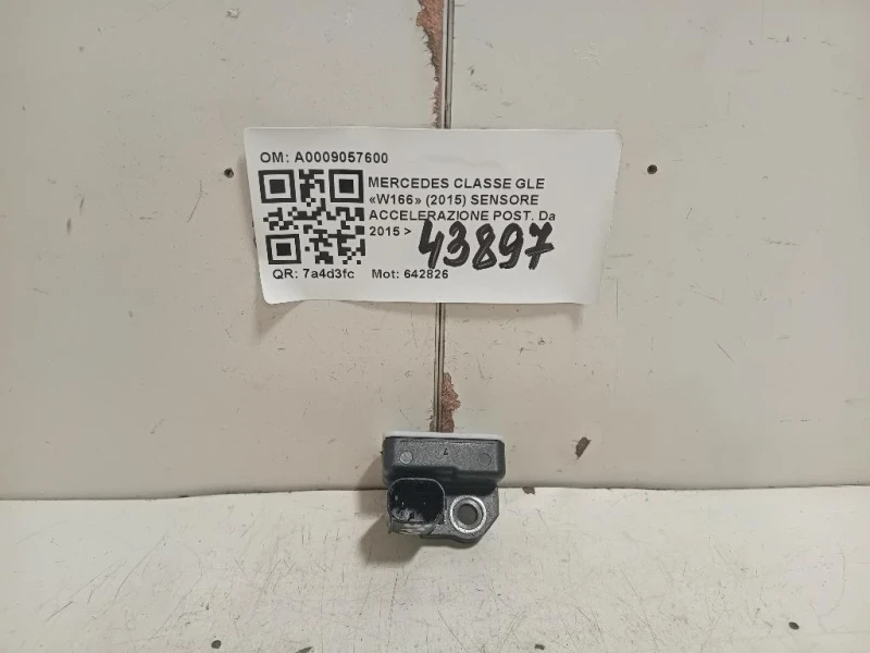 Sensore Accelerazione POST A0009057600 Mercedes Classe GLE W166 2015