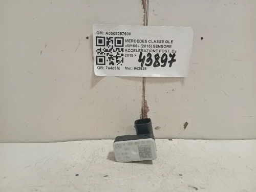 Sensore Accelerazione POST A0009057600 Mercedes Classe GLE W166 2015