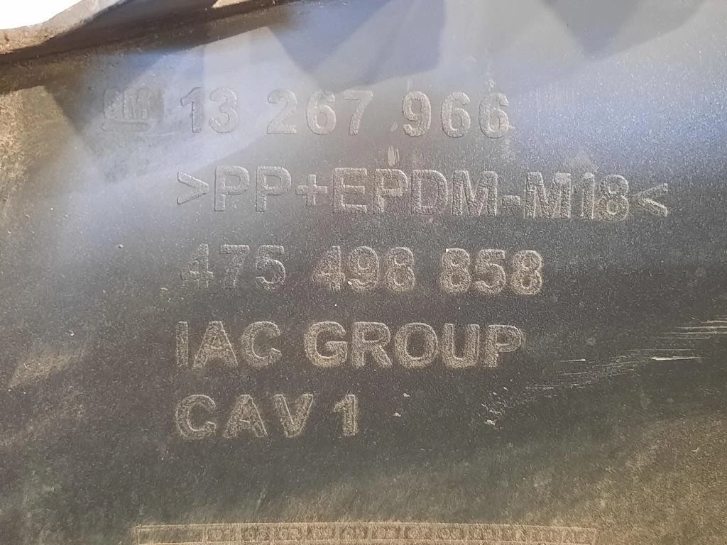 Paraurti POST 13267966 Opel Meriva B 2014