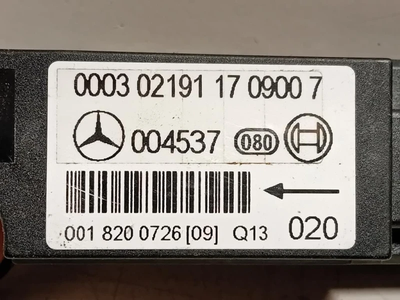 Sensore Air-bag Laterale ANT DX 0018200726 KIT DX+SX Mercedes Classe SLK R170 1997