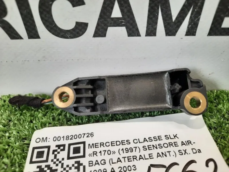 Sensore Air-bag Laterale ANT SX 0018200726 Mercedes Classe SLK R170 1997