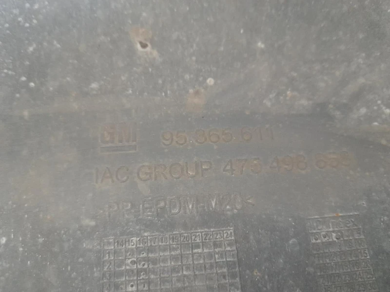 Paraurti POST NUDO 95365611 Opel Mokka 2013