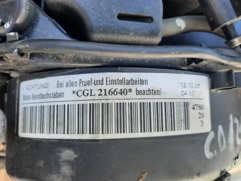 Motore Completo CGLC CGL 177CV 130KW Audi Q5 8RB 2012