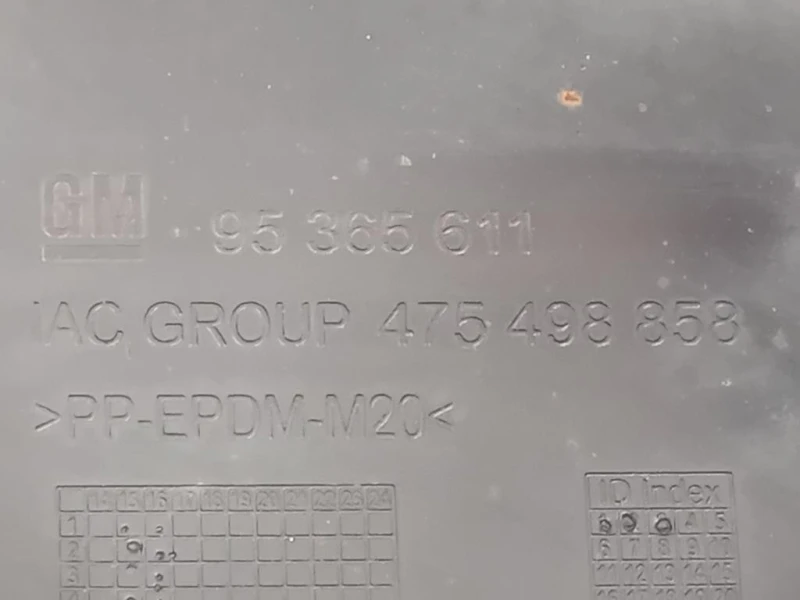 Paraurti POST 95365611 Opel Mokka 2013