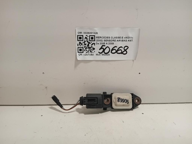 Sensore Air-bag ANT 0028201326 Mercedes Classe E W211 2002