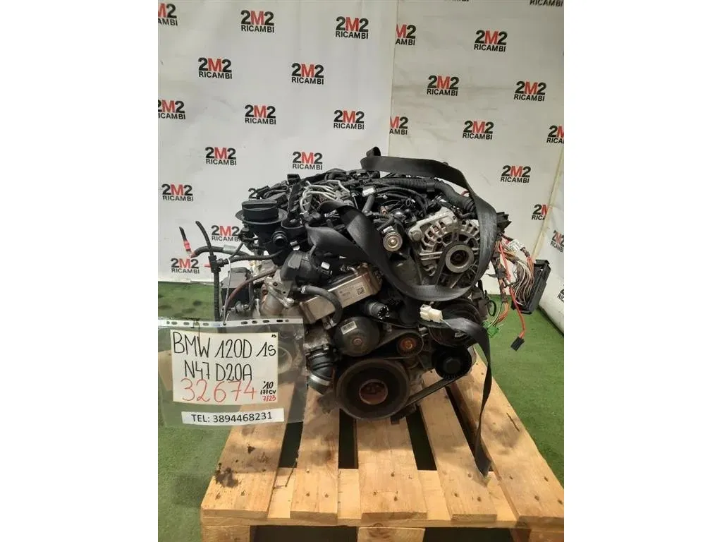 Motore Completo N47D20A 177CV 130KW Bmw Serie 1 E82 Coupe 2005