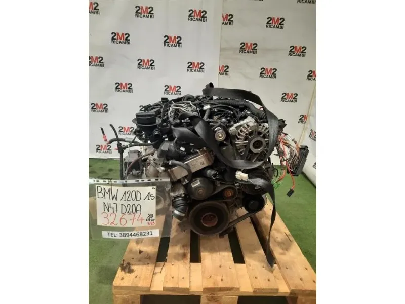 Motore Completo N47D20A 177CV 130KW Bmw Serie 1 E82 Coupe 2005