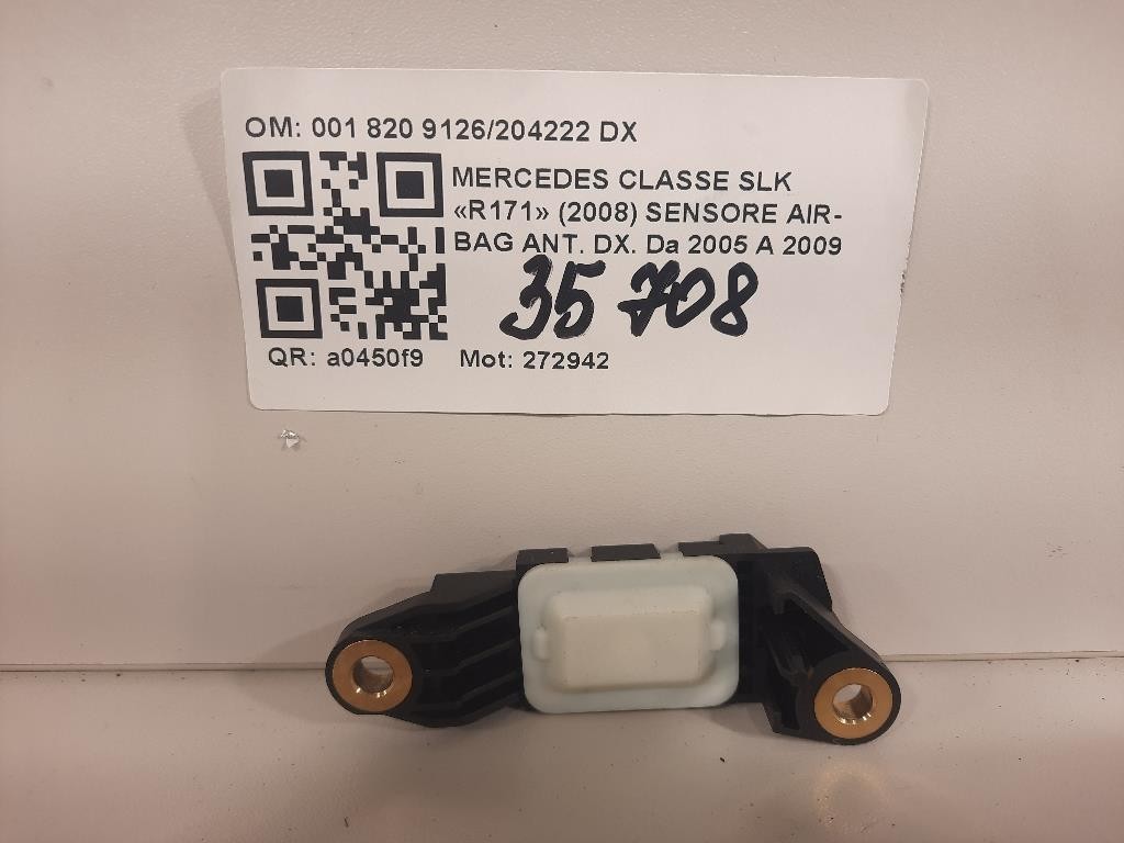 Sensore Air-bag ANT DX 001 820 9126204222 DX Mercedes Classe SLK R171 2008