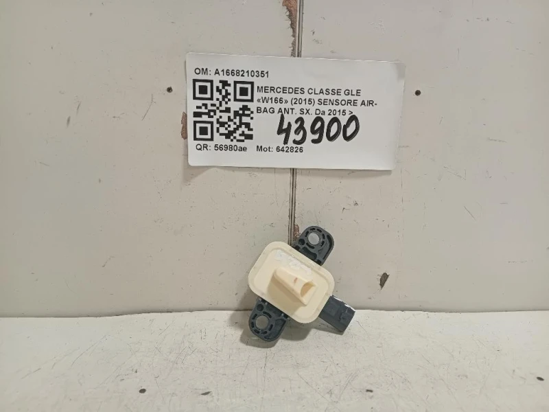 Sensore Air-bag ANT SX A1668210351 Mercedes Classe GLE W166 2015