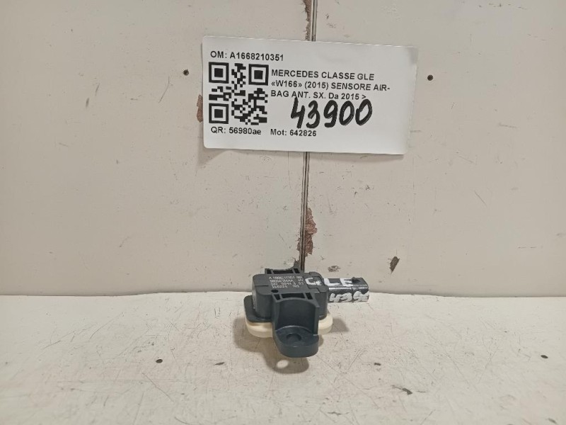 Sensore Air-bag ANT SX A1668210351 Mercedes Classe GLE W166 2015