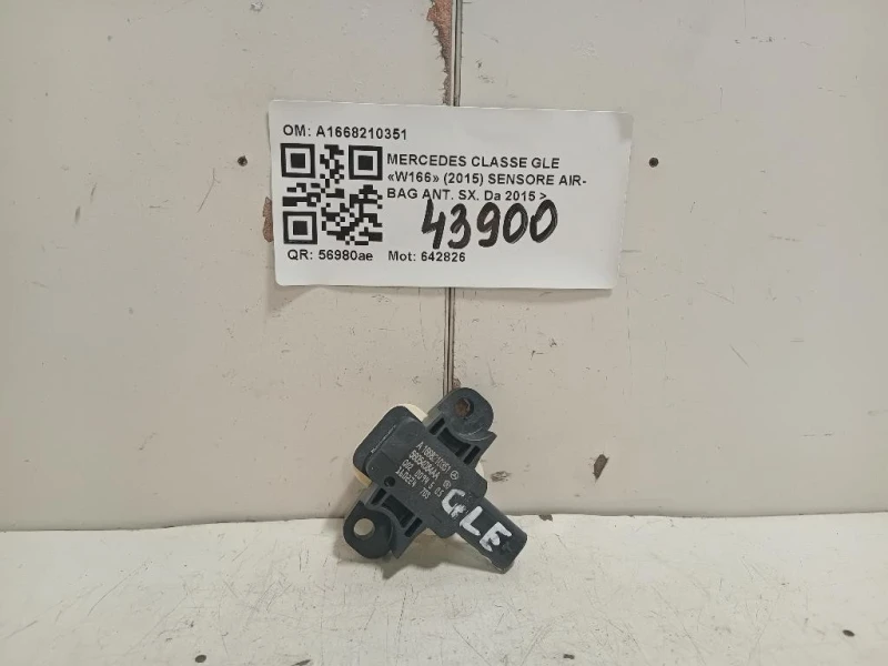 Sensore Air-bag ANT SX A1668210351 Mercedes Classe GLE W166 2015