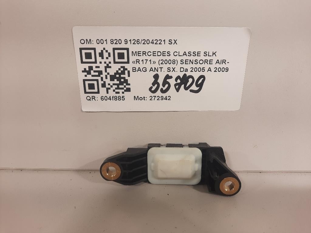 Sensore Air-bag ANT SX 001 820 9126204221 SX Mercedes Classe SLK R171 2008