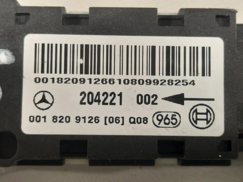 Sensore Air-bag ANT SX 001 820 9126204221 SX Mercedes Classe SLK R171 2008