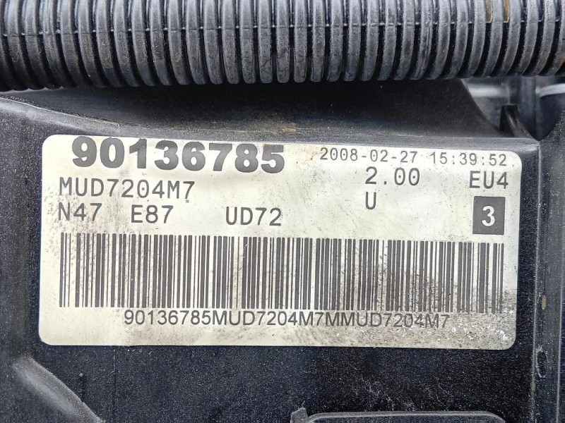 Motore Completo N47D20A 143 CV 106 KW Bmw Serie 1 E87 Berlina 2005