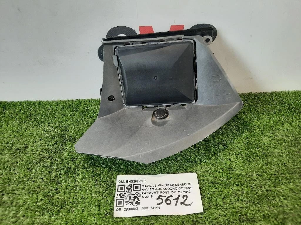 Sensore Avviso Abbandono Corsia Paraurti POST DX BHS267Y80F RADAR Mazda 3 III 2014