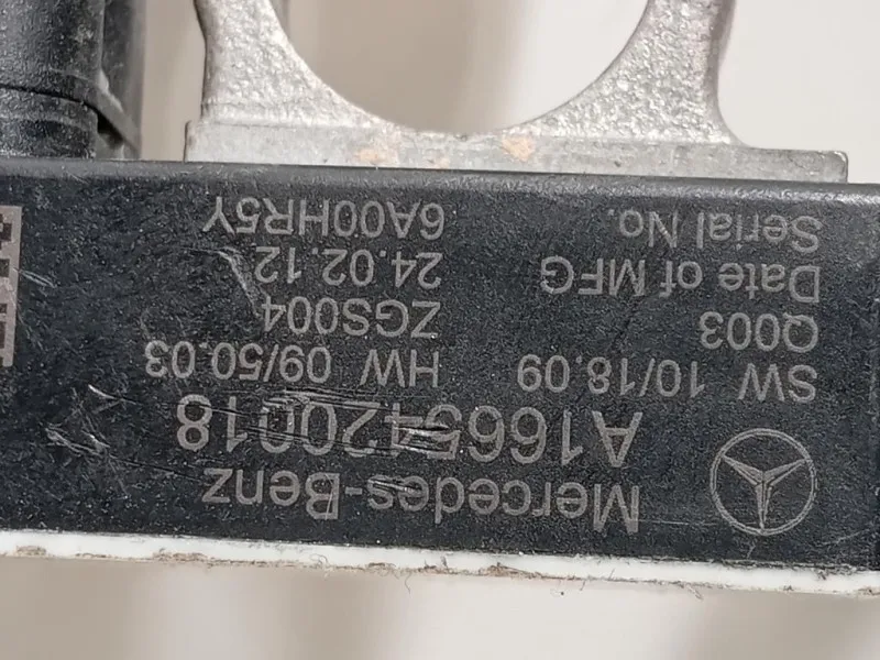 Sensore Corrente Batteria A1665420018 Mercedes Classe GLE W166 2015