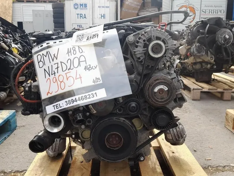 Motore Completo N47D20A 143CV Bmw Serie 1 E87 Berlina 2005