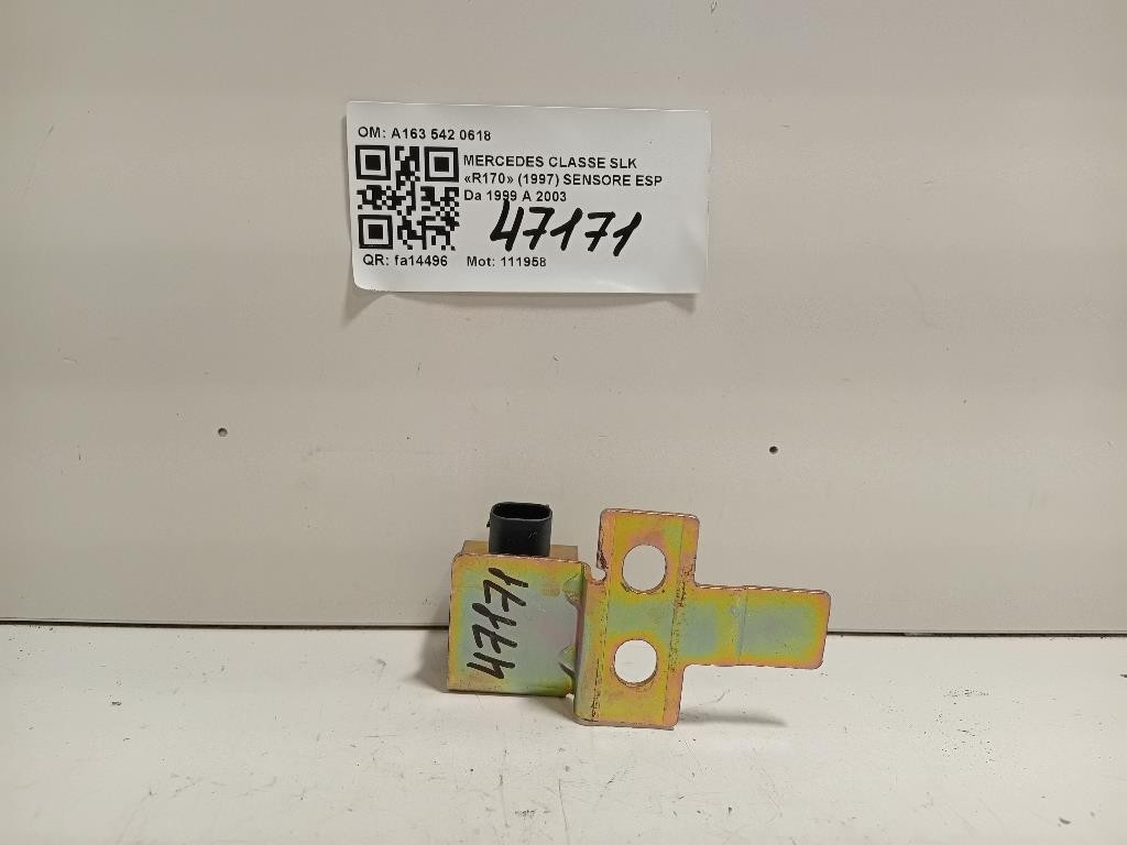 Sensore ESP A163 542 0618 Mercedes Classe SLK R170 1997