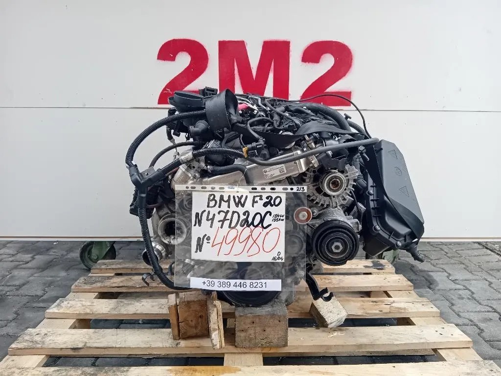 Motore Completo N47D20C 184 CV 135 KW Bmw Serie 1 F20 Berlina 2012