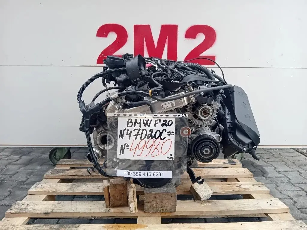 Motore Completo N47D20C 184 CV 135 KW Bmw Serie 1 F20 Berlina 2012