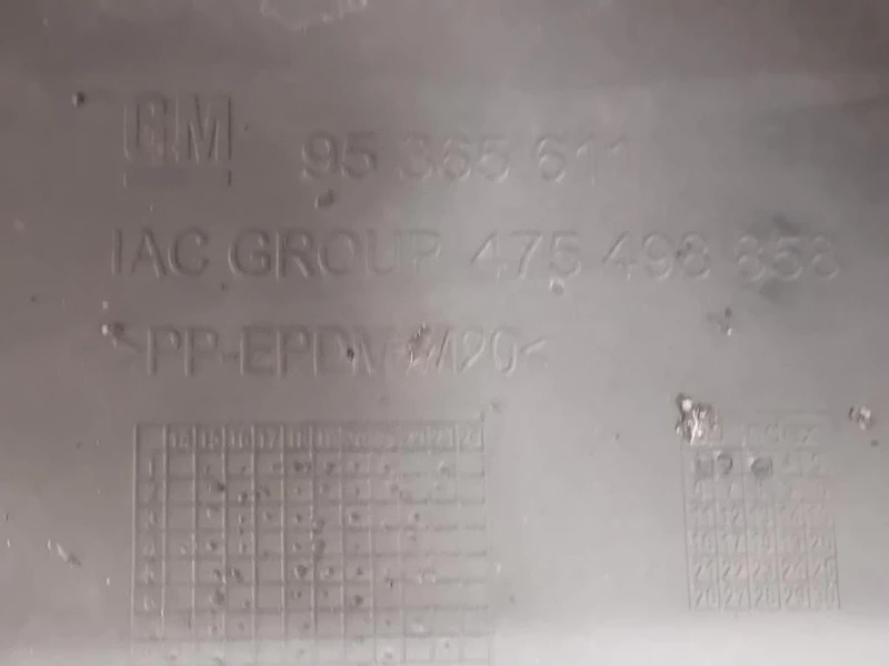 Paraurti POST 95365611 Opel Mokka X 2016