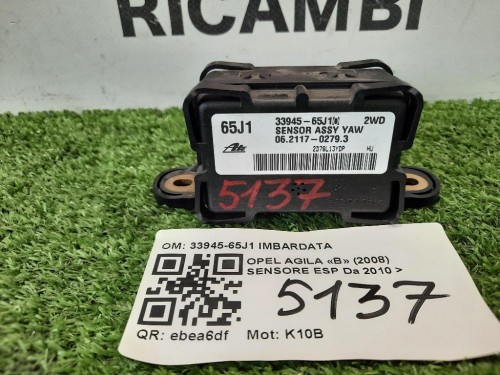Sensore ESP 33945-65J1 IMBARDATA Opel Agila B 2008