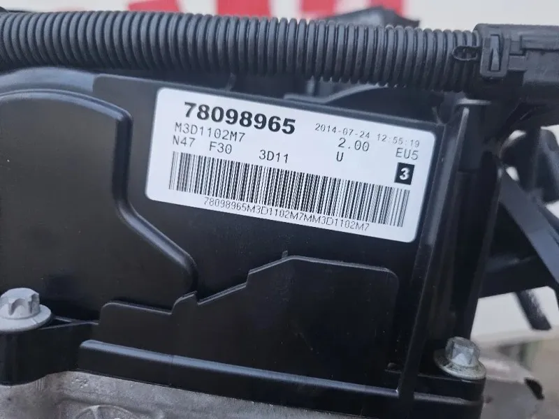 Motore Completo N47D20C 116 CV 86 KW Bmw Serie 1 F20 Berlina 2012