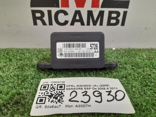 Sensore ESP 13505726 Opel Insignia A 2009
