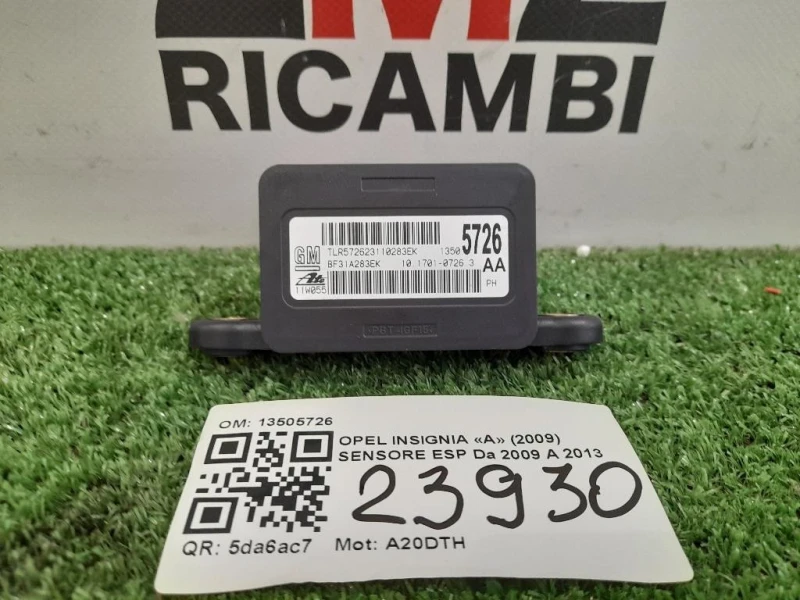 Sensore ESP 13505726 Opel Insignia A 2009