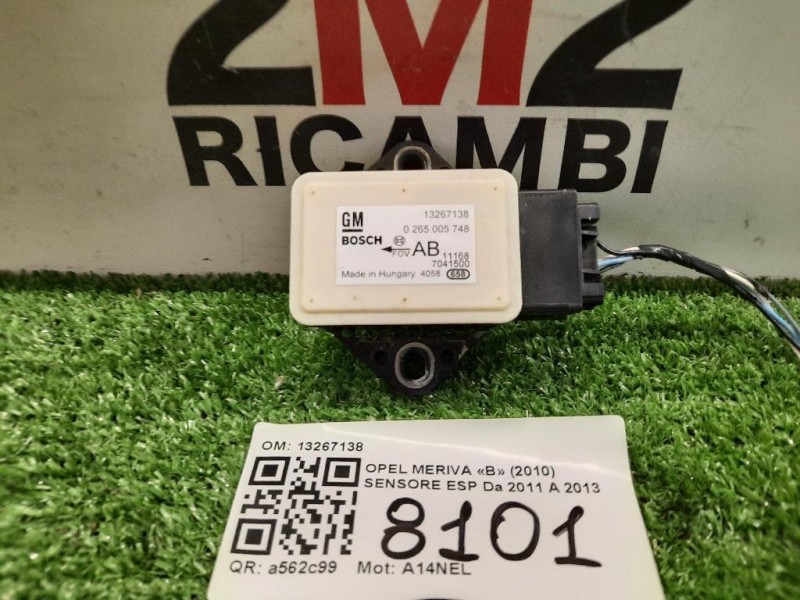 Sensore ESP 13267138 ESP Opel Meriva B 2010