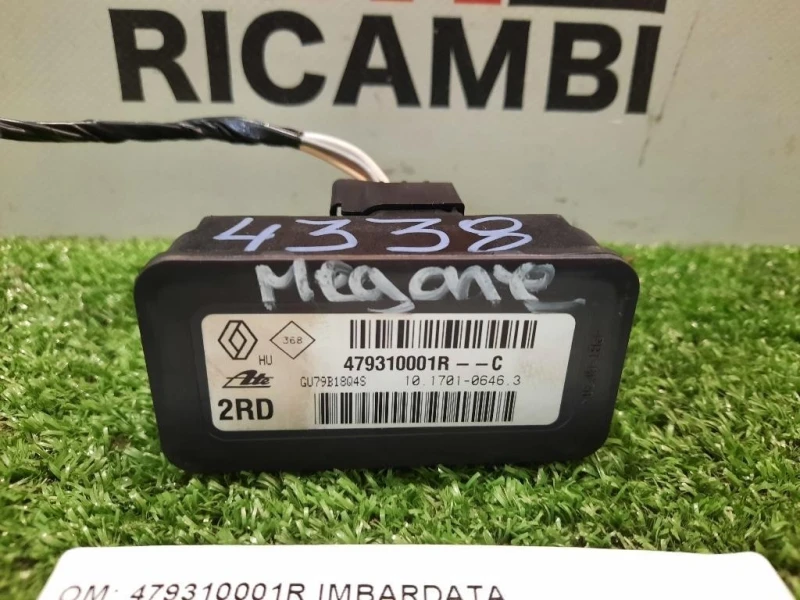 Sensore ESP 479310001R IMBARDATA Renault Mégane III 2009
