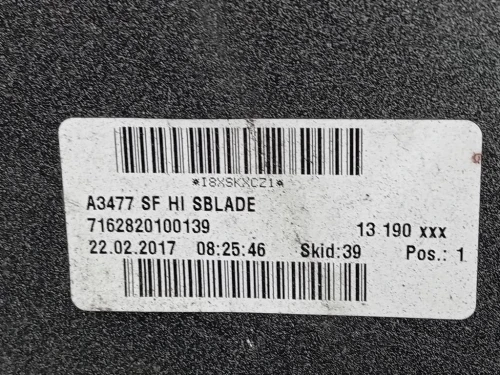 Paraurti POST 20951267 Opel Zafira C 2012