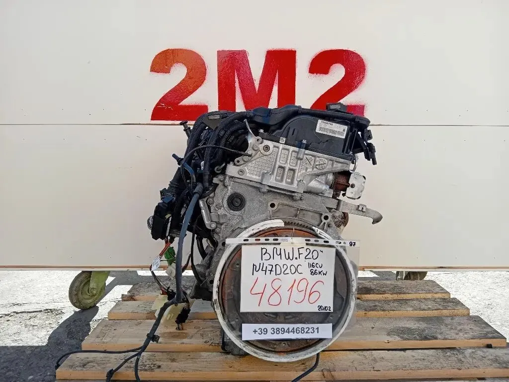 Motore Completo N47D20C 116 CV 86 KW Bmw Serie 1 F20 Berlina 2012