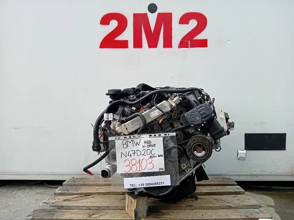 Motore Completo N47D20C 143CV 105KW Bmw Serie 1 F20 Berlina 2012