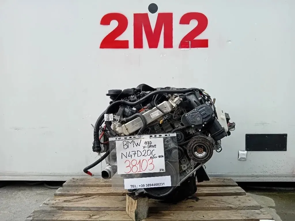 Motore Completo N47D20C 143CV 105KW Bmw Serie 1 F20 Berlina 2012