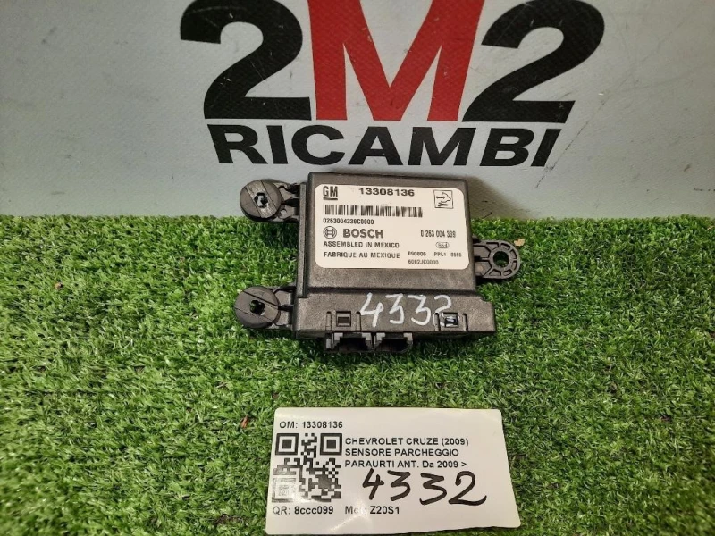 Sensore Parcheggio Paraurti ANT 13308136 ANT Chevrolet Cruze 2009