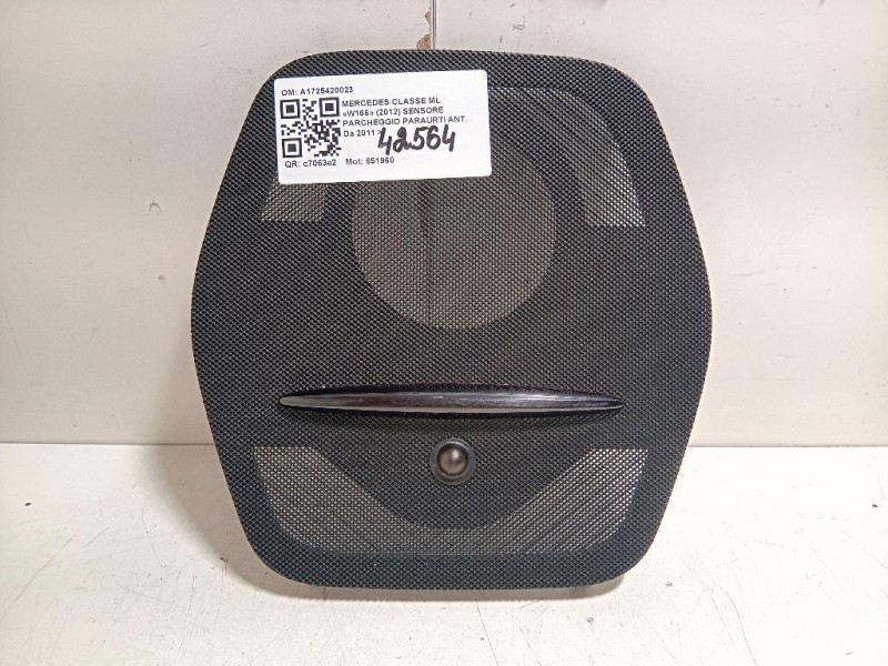 Sensore Parcheggio Paraurti ANT A1725420023 Mercedes Classe ML W166 2012