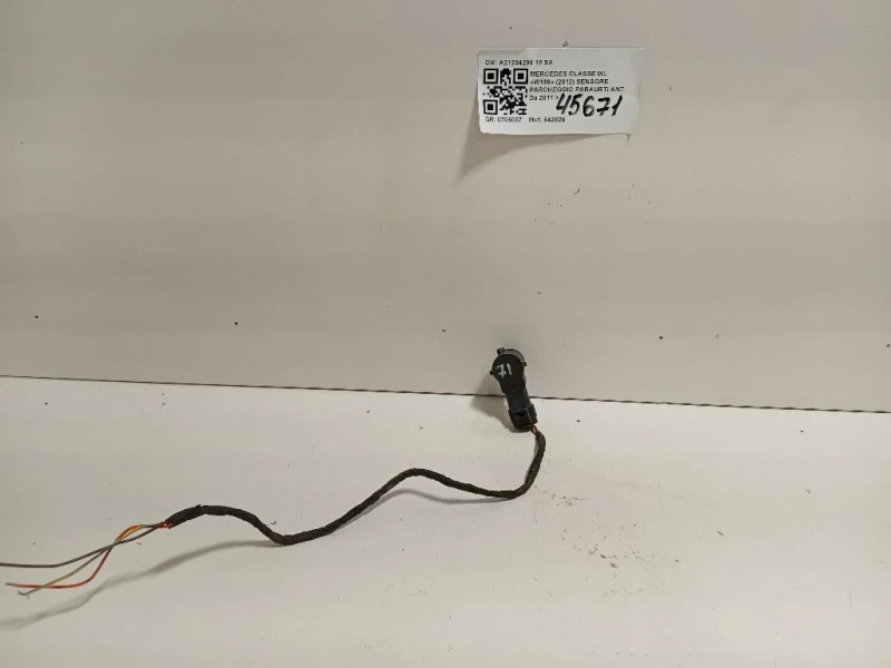 Sensore Parcheggio Paraurti ANT A21254200 18 SX Mercedes Classe ML W166 2012