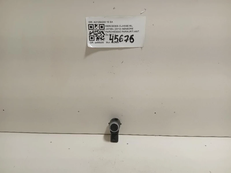 Sensore Parcheggio Paraurti ANT A21254200 18 SX Mercedes Classe ML W166 2012