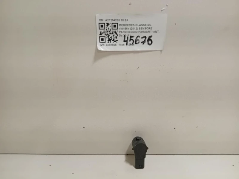 Sensore Parcheggio Paraurti ANT A21254200 18 SX Mercedes Classe ML W166 2012