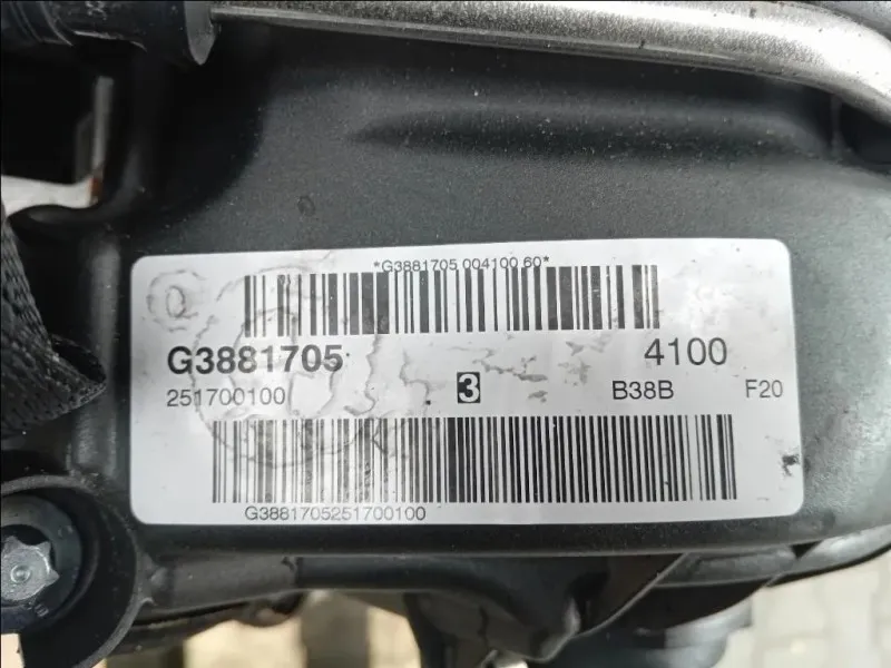 Motore Completo B38B15A 136 CV 101 KW Bmw Serie 1 F20 Berlina 2015