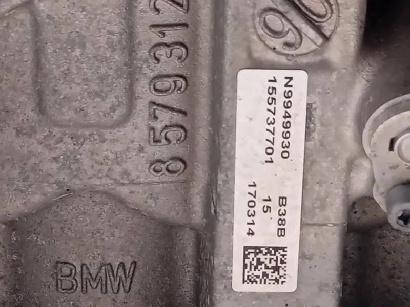 Motore Completo B38B15A 136 CV 101 KW Bmw Serie 1 F20 Berlina 2015