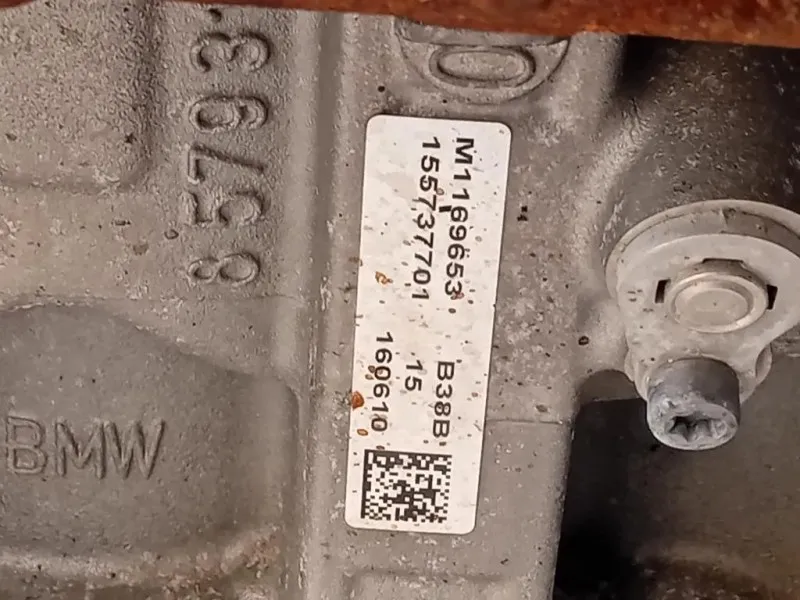 Motore Completo B38B15A 136 CV 101 KW Bmw Serie 1 F20 Berlina 2015