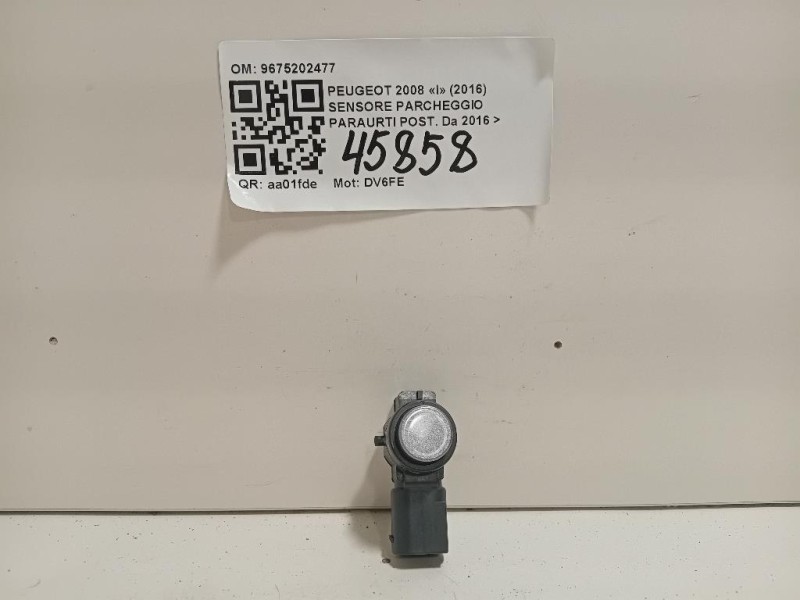 Sensore Parcheggio Paraurti POST 9675202477 Peugeot 2008 I 2016